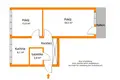 Apartamento 2 habitaciones 46 m² Lodz, Polonia