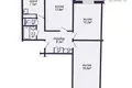 Квартира 3 комнаты 63 м² Минск, Беларусь