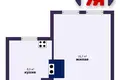 Квартира 1 комната 26 м² Руденск, Беларусь