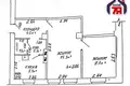Квартира 2 комнаты 38 м² Молодечно, Беларусь