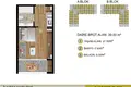 Wohnung 1 zimmer 39 m² Akdeniz, Türkei