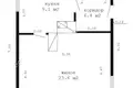 House 39 m² Telminski sielski Saviet, Belarus
