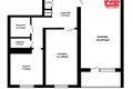 Wohnung 2 zimmer 46 m² Minsk, Belarus