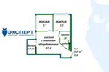 3 room apartment 56 m² Minsk, Belarus