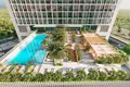 Complexe résidentiel UPSIDE Living — furnished apartments in a new residence by SRG Holding with a swimming pool and conference rooms in the modern district of Business Bay, Dubai
