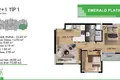 Apartamento 3 habitaciones 74 m² Mezitli, Turquía