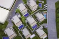 Residential complex New complex of villas with swimming pools and gardens in the center of Bodrum, Turkey