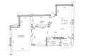 Wohnung 2 zimmer 69 m² Ratamka, Belarus