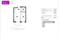 Wohnung 2 zimmer 43 m² Posen, Polen