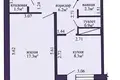 Appartement 1 chambre 38 m² Minsk, Bélarus