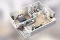 1 bedroom apartment 45 m² Poznan, Poland