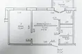2 room apartment 43 m² Homyel, Belarus