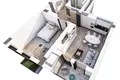 Kawalerka 2 pokoi 61 m² Kutaisi, Gruzja