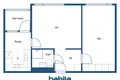 Appartement 2 chambres 48 m² Helsinki sub region, Finlande