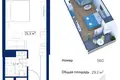 Квартира 1 комната 29 м² Батуми, Грузия