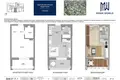 1 room apartment 31 m² Minsk, Belarus