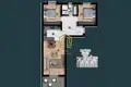 Apartamento 2 habitaciones 69 m² Polje, Montenegro
