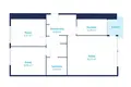 Mieszkanie 3 pokoi 52 m² Warszawa, Polska