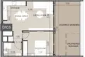 Mieszkanie 1 pokój 74 m² Kato Polemidion Municipality, Cypr