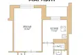 Квартира 1 комната 39 м² Минск, Беларусь