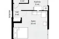 1 room apartment 40 m² Warsaw, Poland