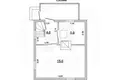 House 39 m² Telminski sielski Saviet, Belarus