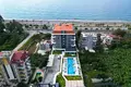 Modern 1 Bedroom Apartment for Rent in Alanya, Kestel, Steps from the Beach