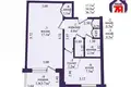 Квартира 1 комната 37 м² Минск, Беларусь