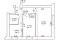 Apartamento 2 habitaciones 42 m² Minsk, Belarús