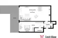 Mieszkanie 3 pokoi 80 m² Miasto Stołeczne Praga, Czechy