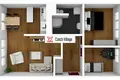 3 bedroom apartment 55 m² Most, Czech Republic