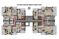 1 bedroom apartment 48 m² Oba, Turkey