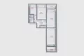 3 room apartment 72 m² Minsk, Belarus