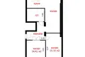 Mieszkanie 3 pokoi 74 m² Mińsk, Białoruś