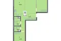 Квартира 3 комнаты 81 м² Минск, Беларусь