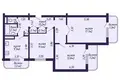 Mieszkanie 3 pokoi 75 m² Mińsk, Białoruś