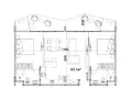 Wohnung 2 zimmer 93 m² Canggu, Indonesien