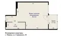 Квартира 1 комната 38 м² Минск, Беларусь