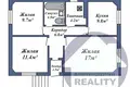 Haus 65 m² Haradziscanski sielski Saviet, Belarus