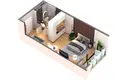 Appartement 1 chambre 32 m² Batoumi, Géorgie