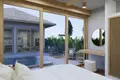 Kompleks mieszkalny Complex of villas with terraces and swimming pools in Choeng Mon area, Samui, Thailand
