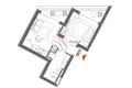Студия 1 комната 36 м², Черногория