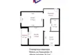 Wohnung 2 zimmer 60 m² Minsk, Belarus