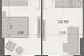 Apartamento 1 habitación 48 m² Batumi, Georgia