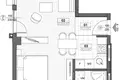 Copropriété 38 m² Tivat, Monténégro