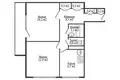 Квартира 2 комнаты 47 м² Минск, Беларусь