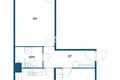 1 bedroom apartment 54 m² Vaasa sub-region, Finland