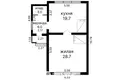 Dom 1 pokój 57 m² Navapolle, Białoruś