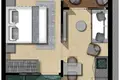 Wohnung 1 Schlafzimmer 38 m² Karon, Thailand