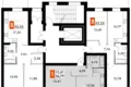 1 room apartment 37 m² Aprelevka, Russia
